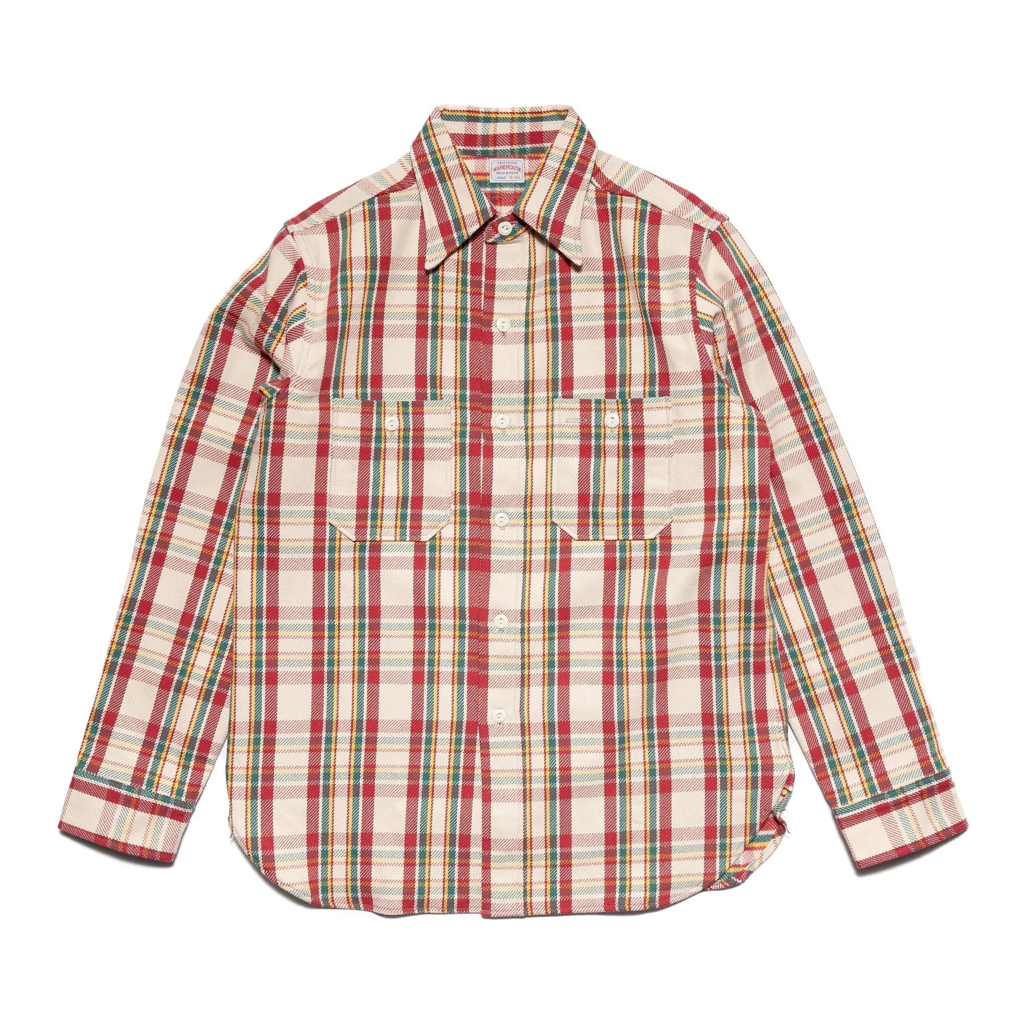 3104-N "B Pattern" Flannel Shirt - Red sold by BlackBlue