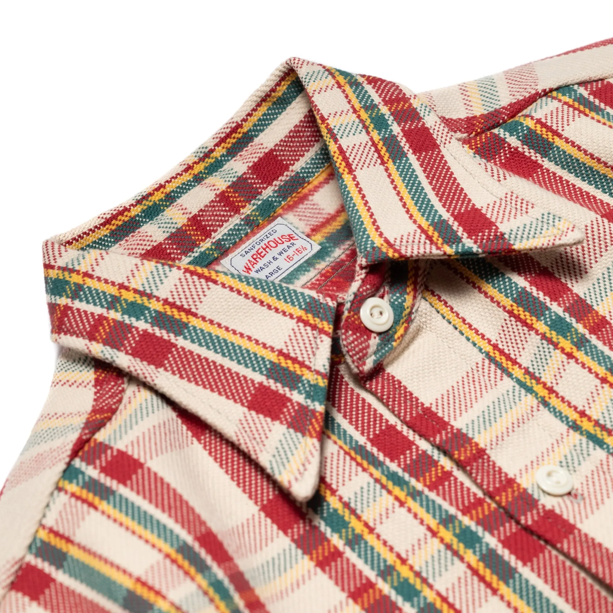 3104-N "B Pattern" Flannel Shirt - Red sold by BlackBlue product image thumbnail 3