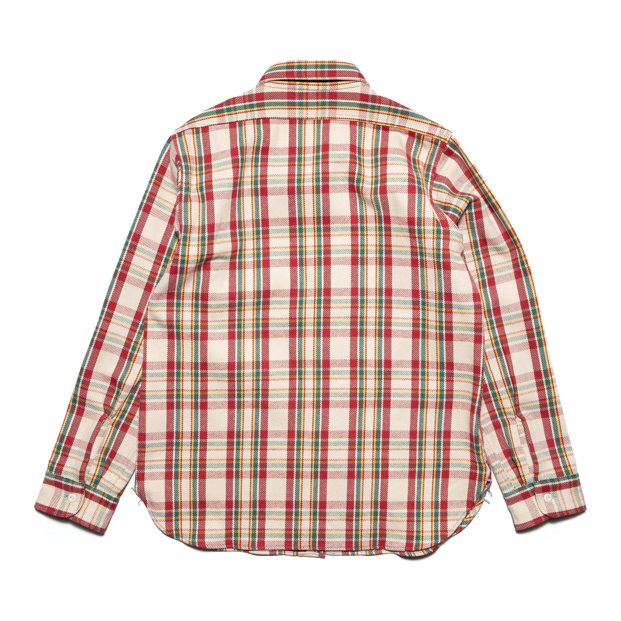 3104-N "B Pattern" Flannel Shirt - Red sold by BlackBlue product image thumbnail 2