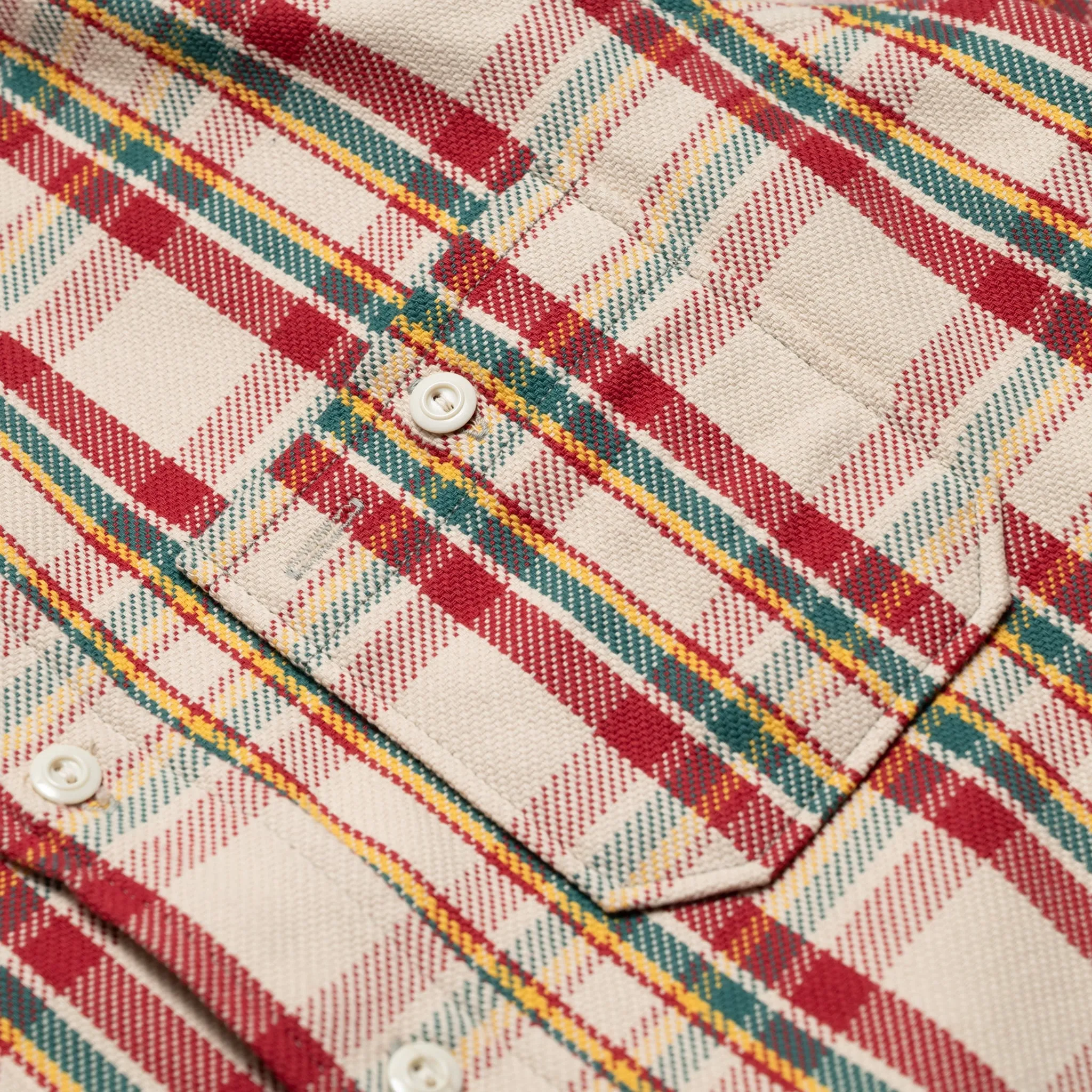 3104-N "B Pattern" Flannel Shirt - Red sold by BlackBlue product image thumbnail 4