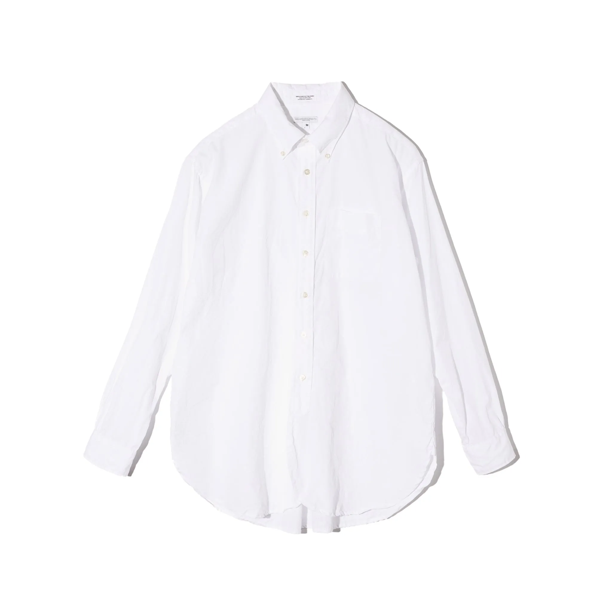 19 Century BD Shirt - White 100's 2 Ply Broadcloth sold by BlackBlue