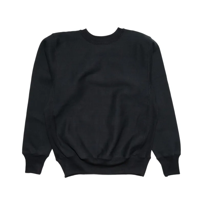483 Reverse Weave Loopwheel Sweatshirt - Black sold by BlackBlue