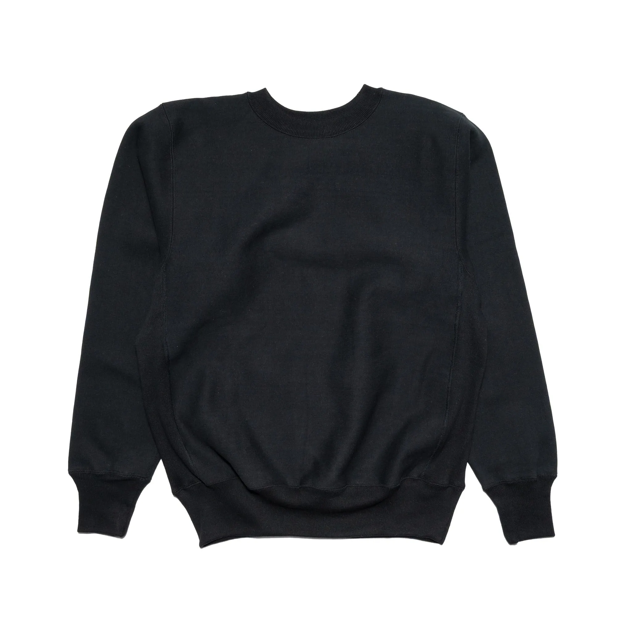 483 Reverse Weave Loopwheel Sweatshirt - Black sold by BlackBlue