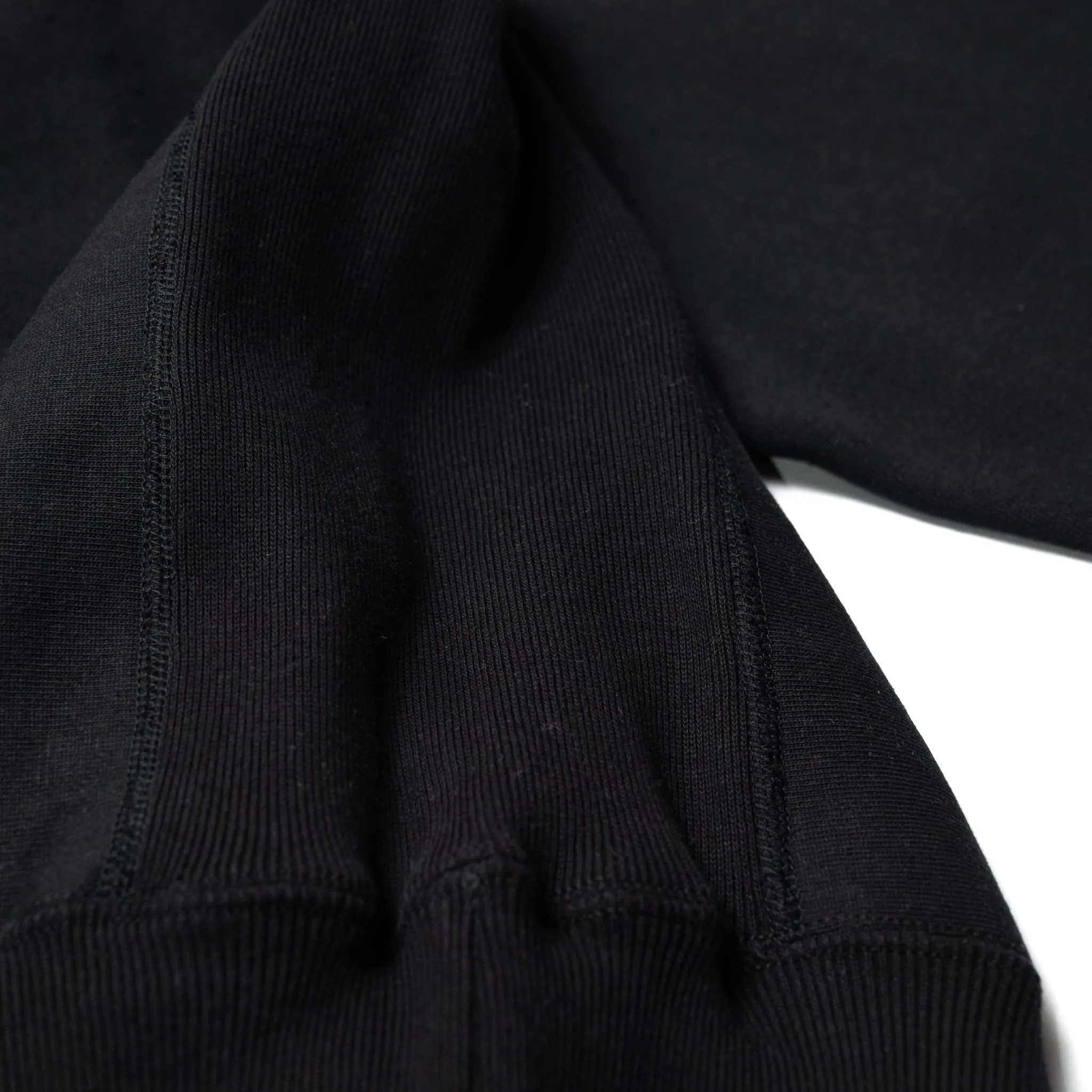 483 Reverse Weave Loopwheel Sweatshirt - Black sold by BlackBlue product image thumbnail 4