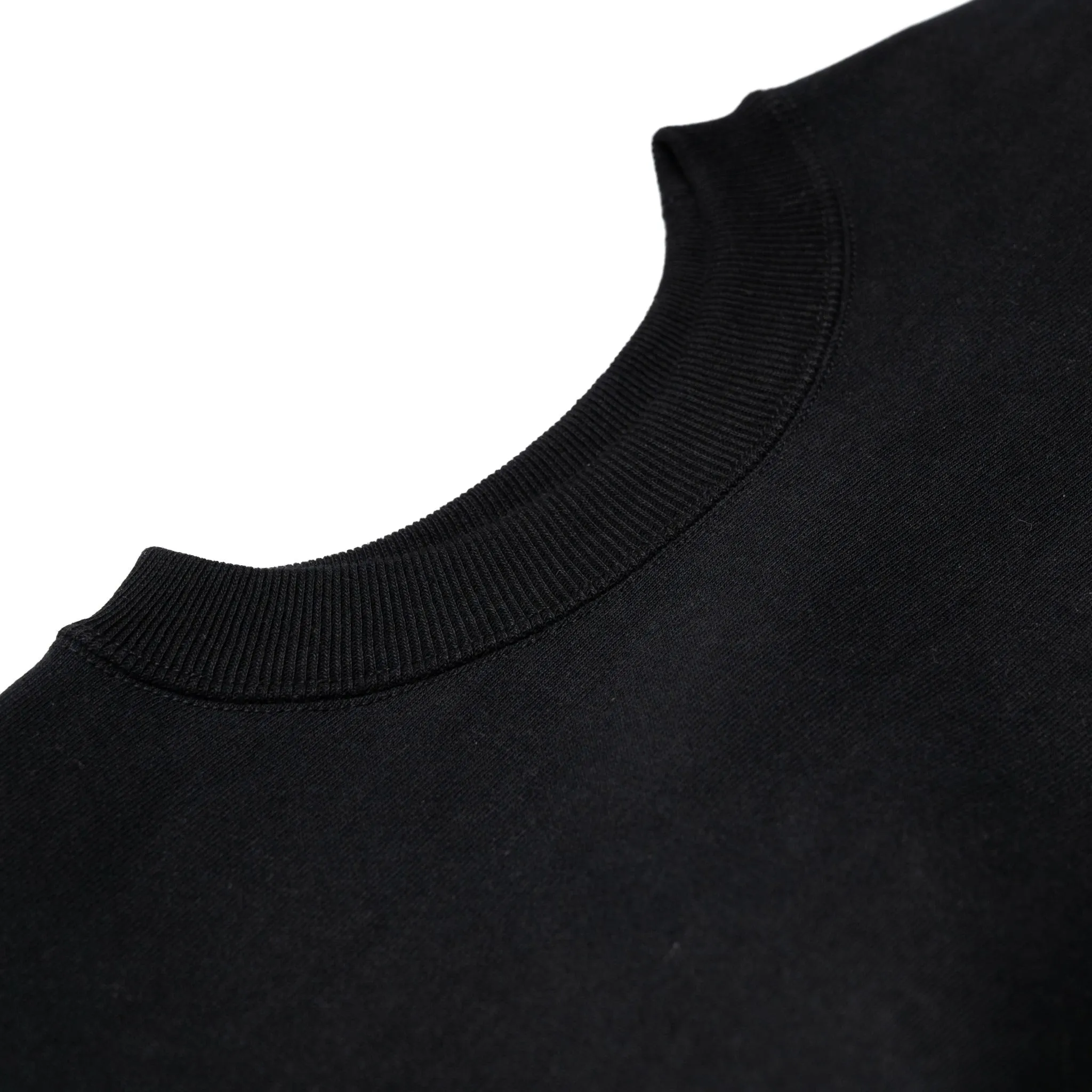 483 Reverse Weave Loopwheel Sweatshirt - Black sold by BlackBlue product image thumbnail 2