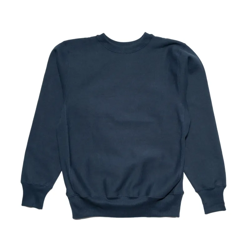 483 Reverse Weave Loopwheel Sweatshirt - Navy sold by BlackBlue