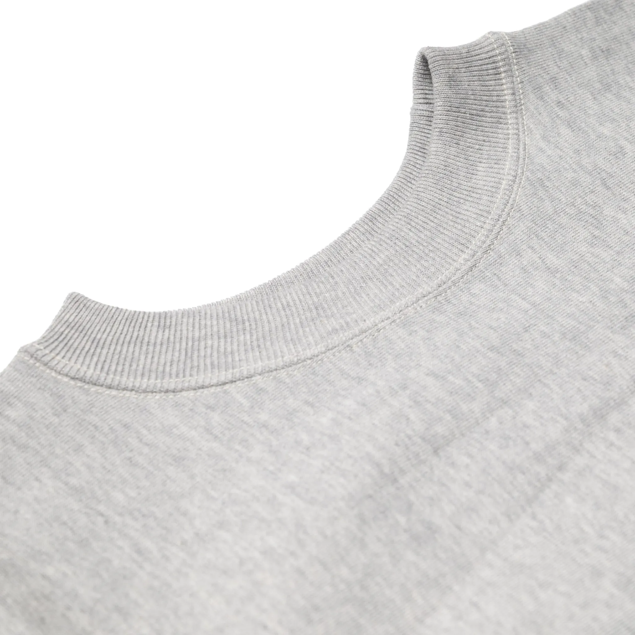 483 Reverse Weave Loopwheel Sweatshirt - Heather Grey sold by BlackBlue product image thumbnail 2