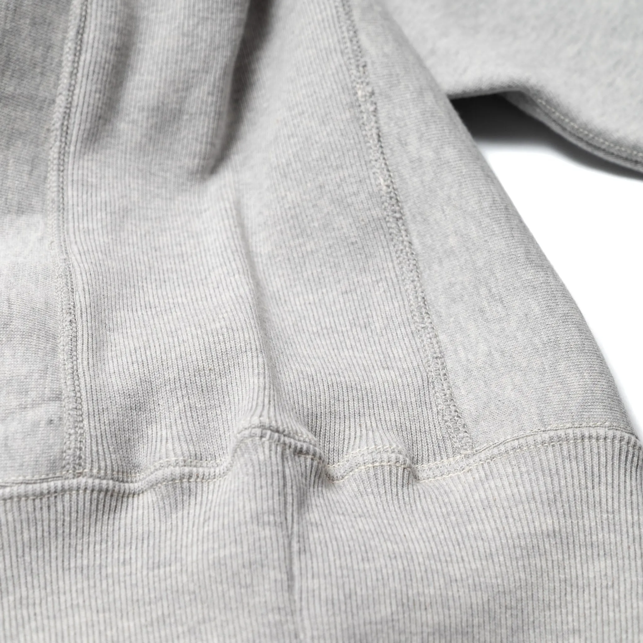 483 Reverse Weave Loopwheel Sweatshirt - Heather Grey sold by BlackBlue product image thumbnail 4