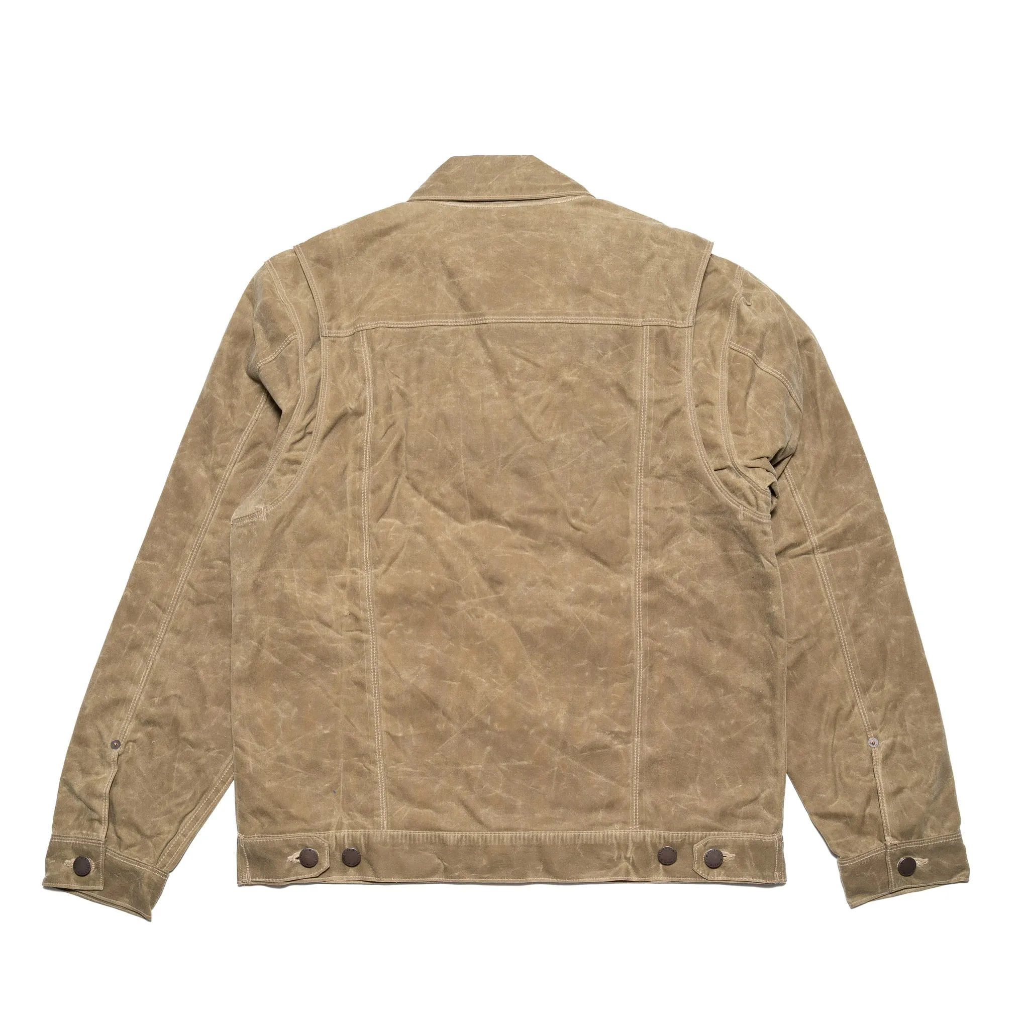 RJ-1 Riders Jacket - Waxed Canvas - Tobacco (Purple Lining) sold by BlackBlue product image thumbnail 2