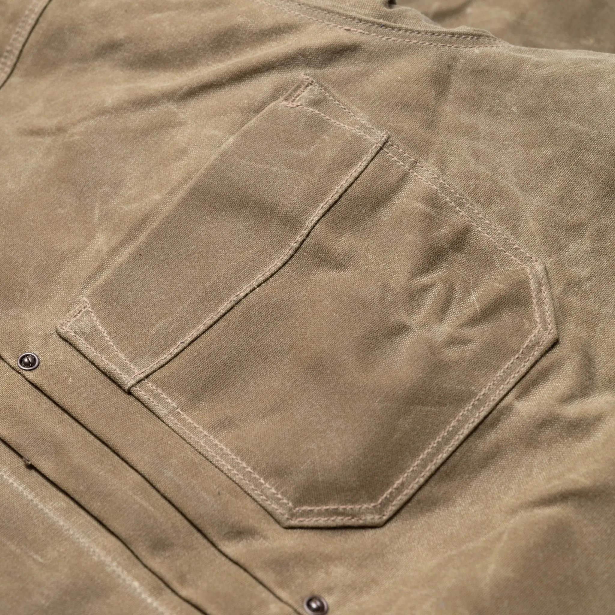 RJ-1 Riders Jacket - Waxed Canvas - Tobacco (Purple Lining) sold by BlackBlue product image thumbnail 4