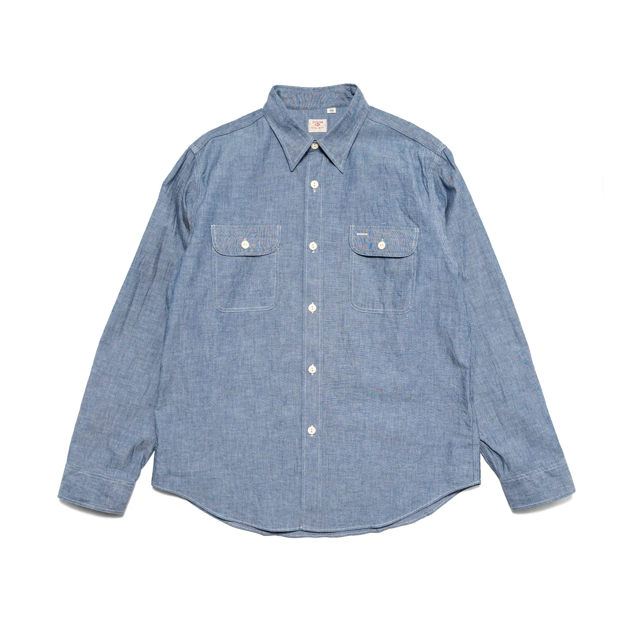 SC27850 Chambray Work Shirt - Blue sold by BlackBlue
