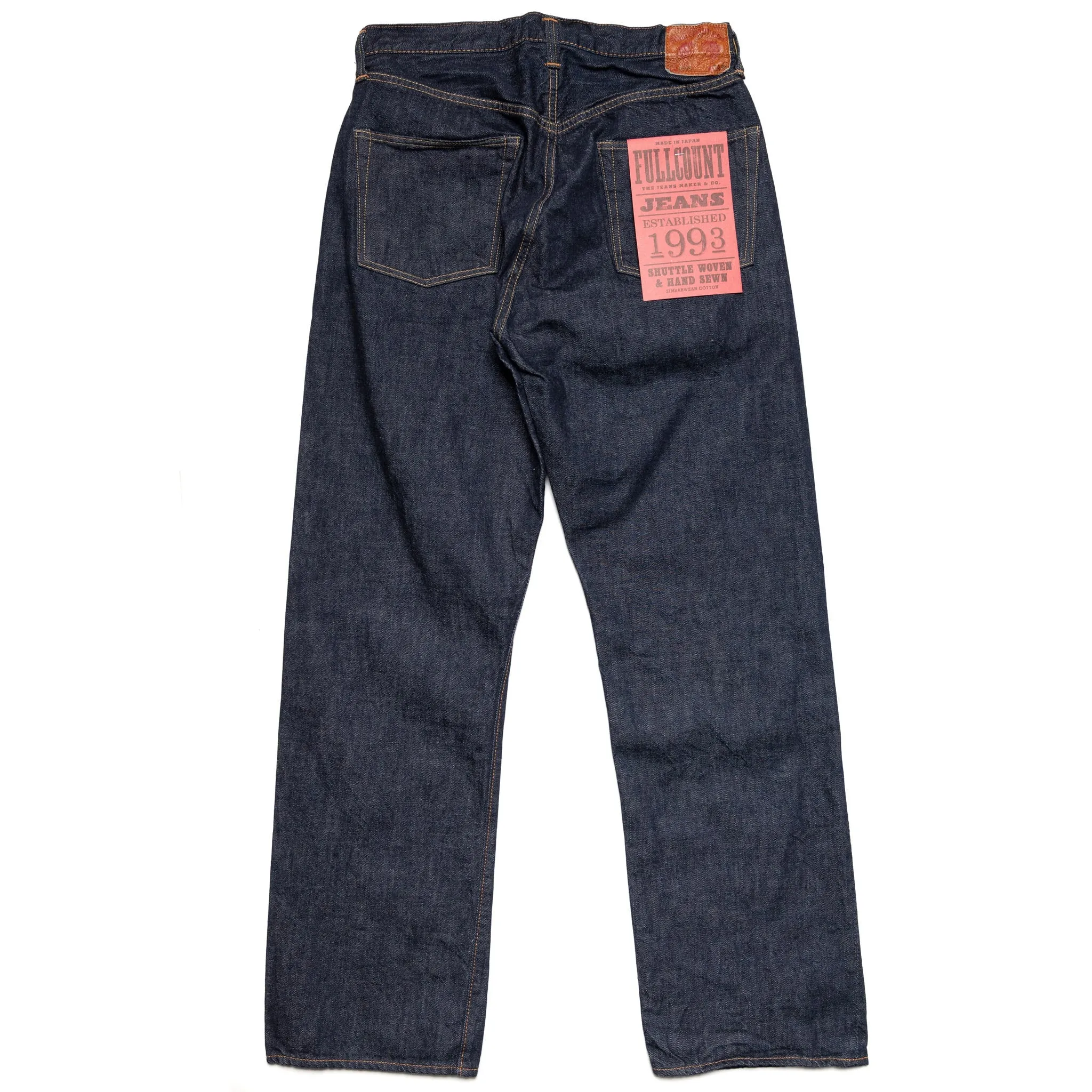 0105W Wide Straight 13.7oz Selvedge Denim sold by BlackBlue product image thumbnail 3