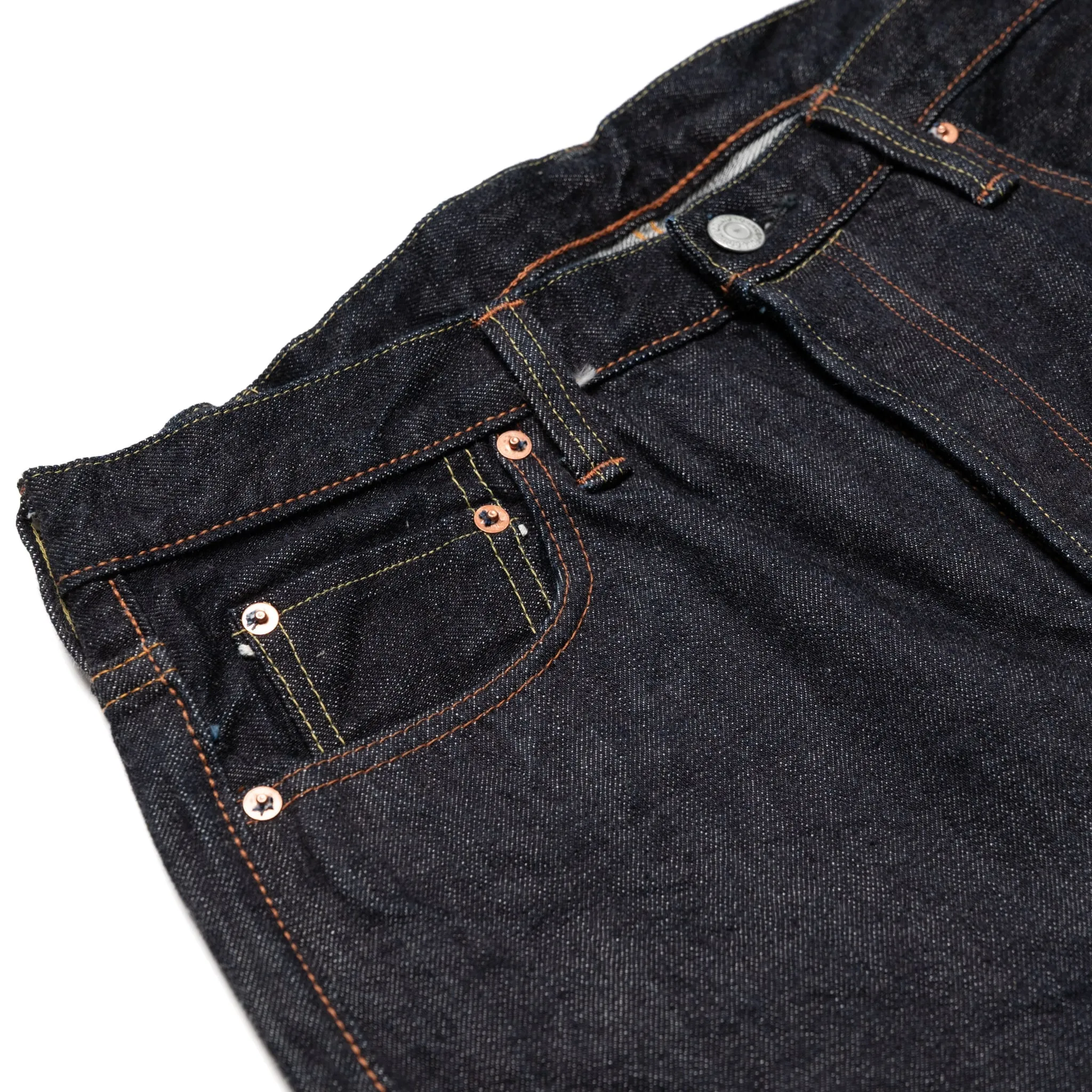 1109XXW Slim Heavy 15.5oz Selvedge Denim sold by BlackBlue product image thumbnail 5