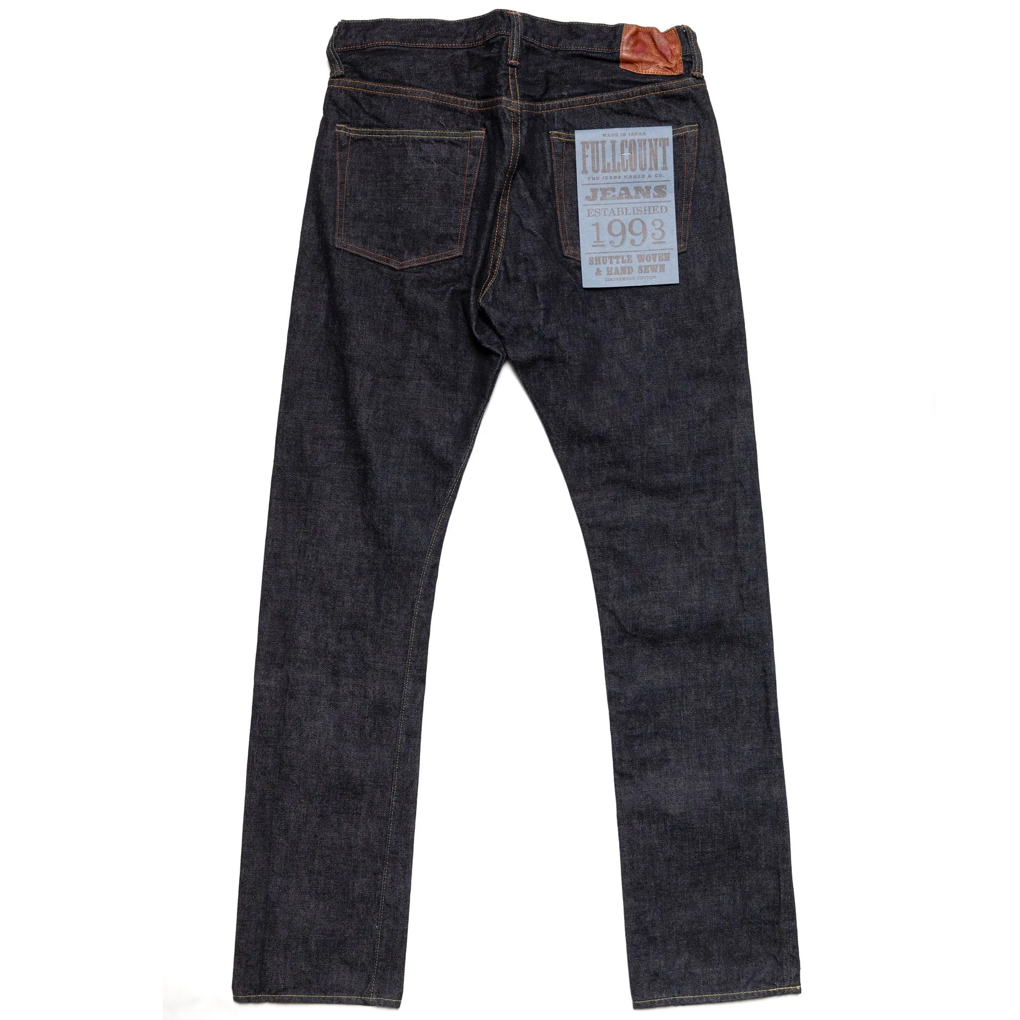 1109XXW Slim Heavy 15.5oz Selvedge Denim sold by BlackBlue product image thumbnail 2