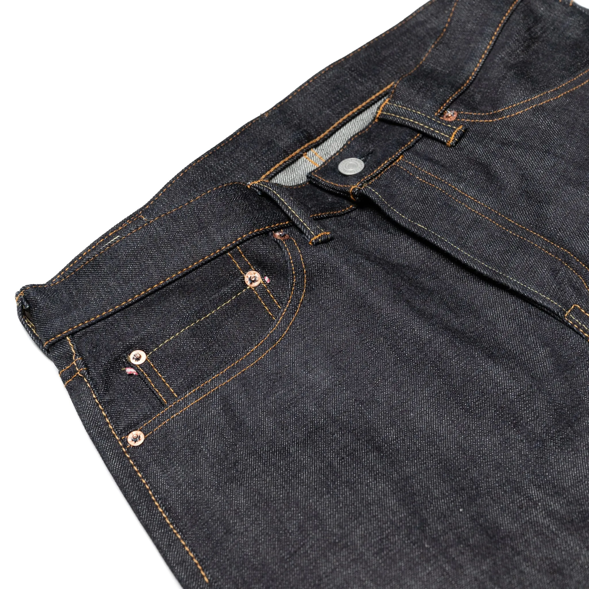 0605-SP 15.7 oz Zimbabwe Cotton GTB Natural Tapered - Indigo sold by BlackBlue product image thumbnail 5