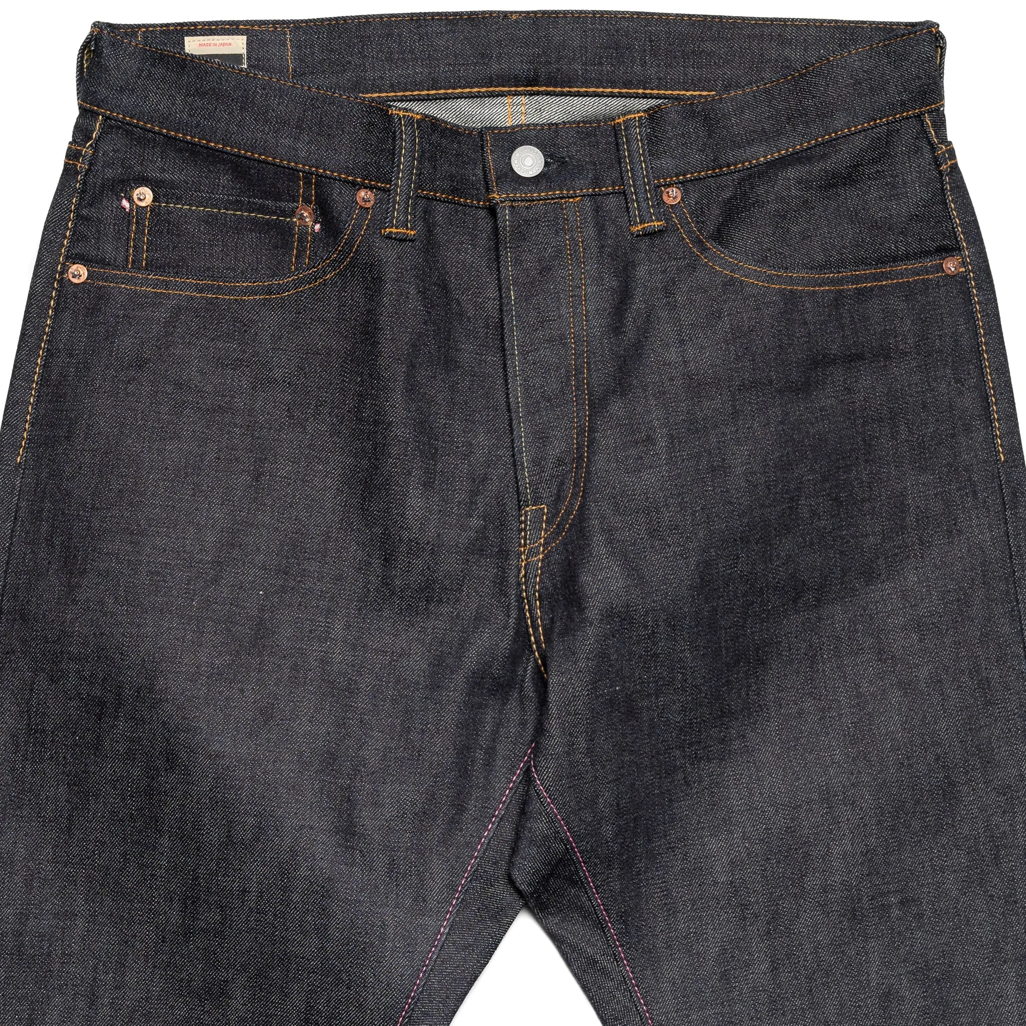 0605-SP 15.7 oz Zimbabwe Cotton GTB Natural Tapered - Indigo sold by BlackBlue product image thumbnail 4