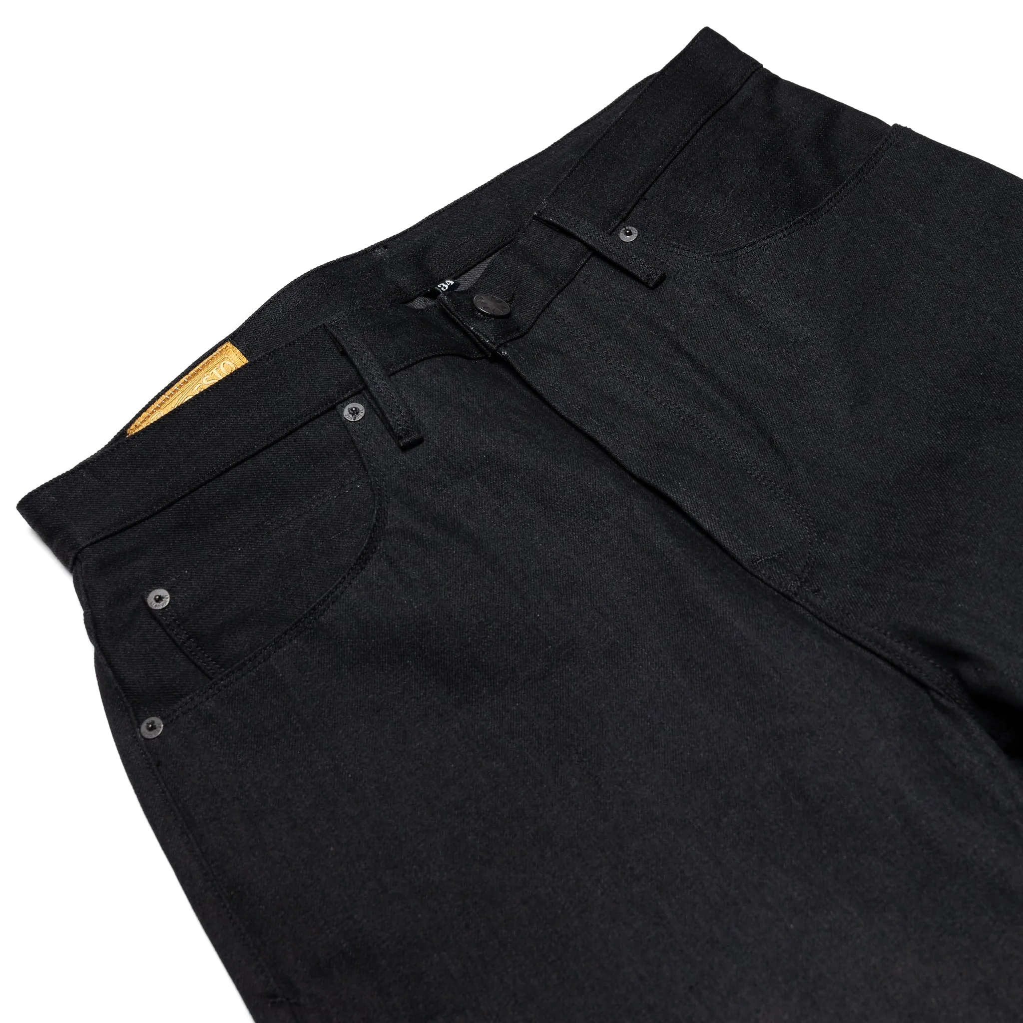 Modesto Straight 14.25 Ounce Black Grey Denim sold by BlackBlue product image thumbnail 5
