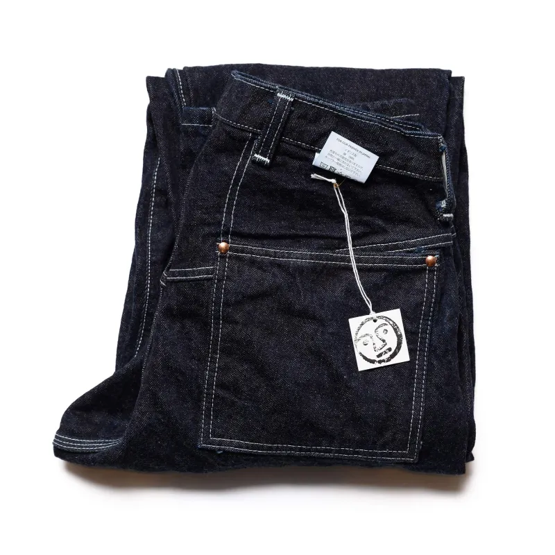 130 - Tapered Jeans - 16oz Selvedge Denim - Rinsed sold by BlackBlue
