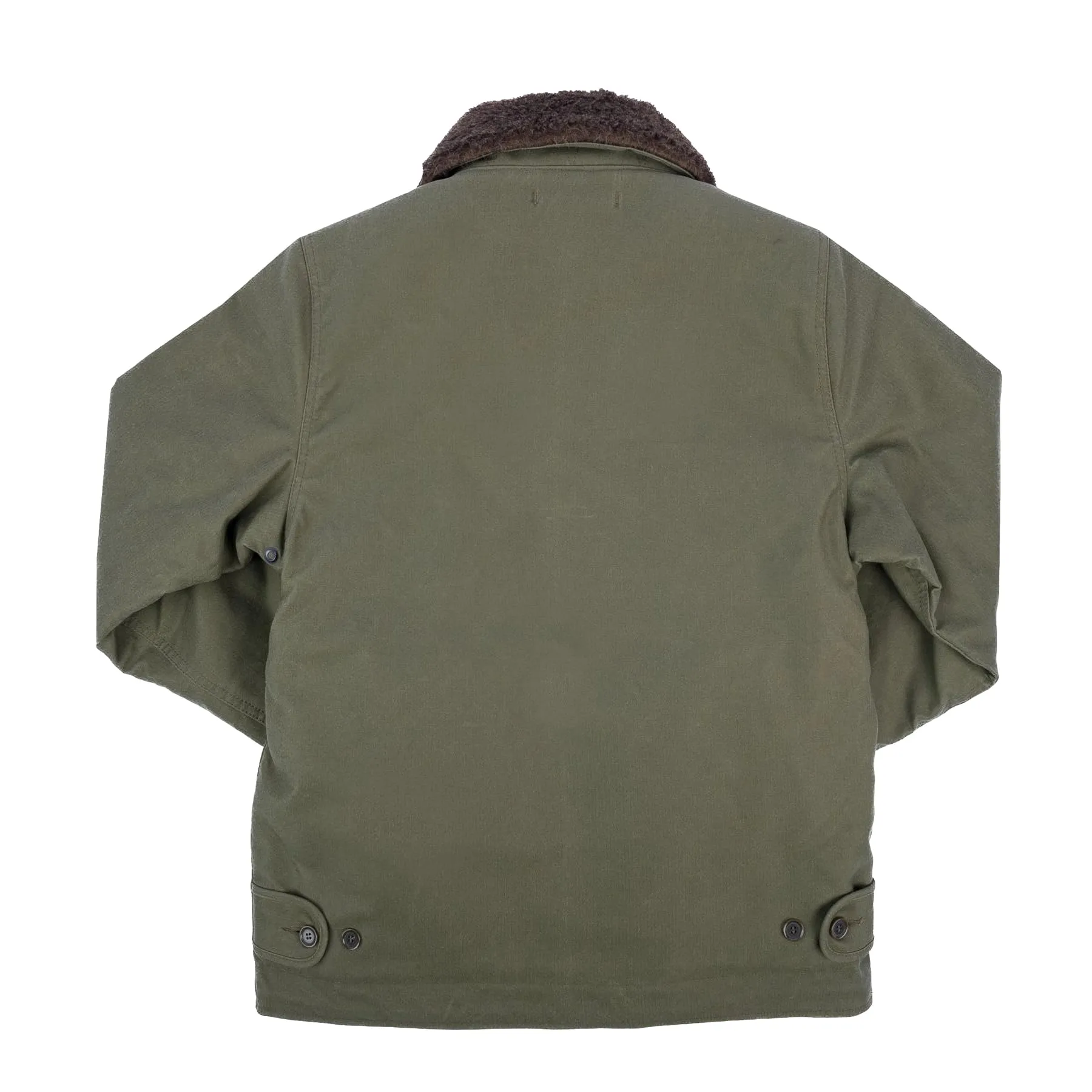 IHM-37-GRN Oiled Whipcord N1 Deck Jacket - Army Green sold by BlackBlue product image thumbnail 2