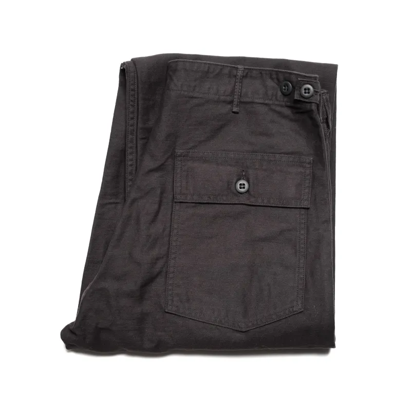 Regular Fit US Army Fatigue Pants - Black sold by BlackBlue