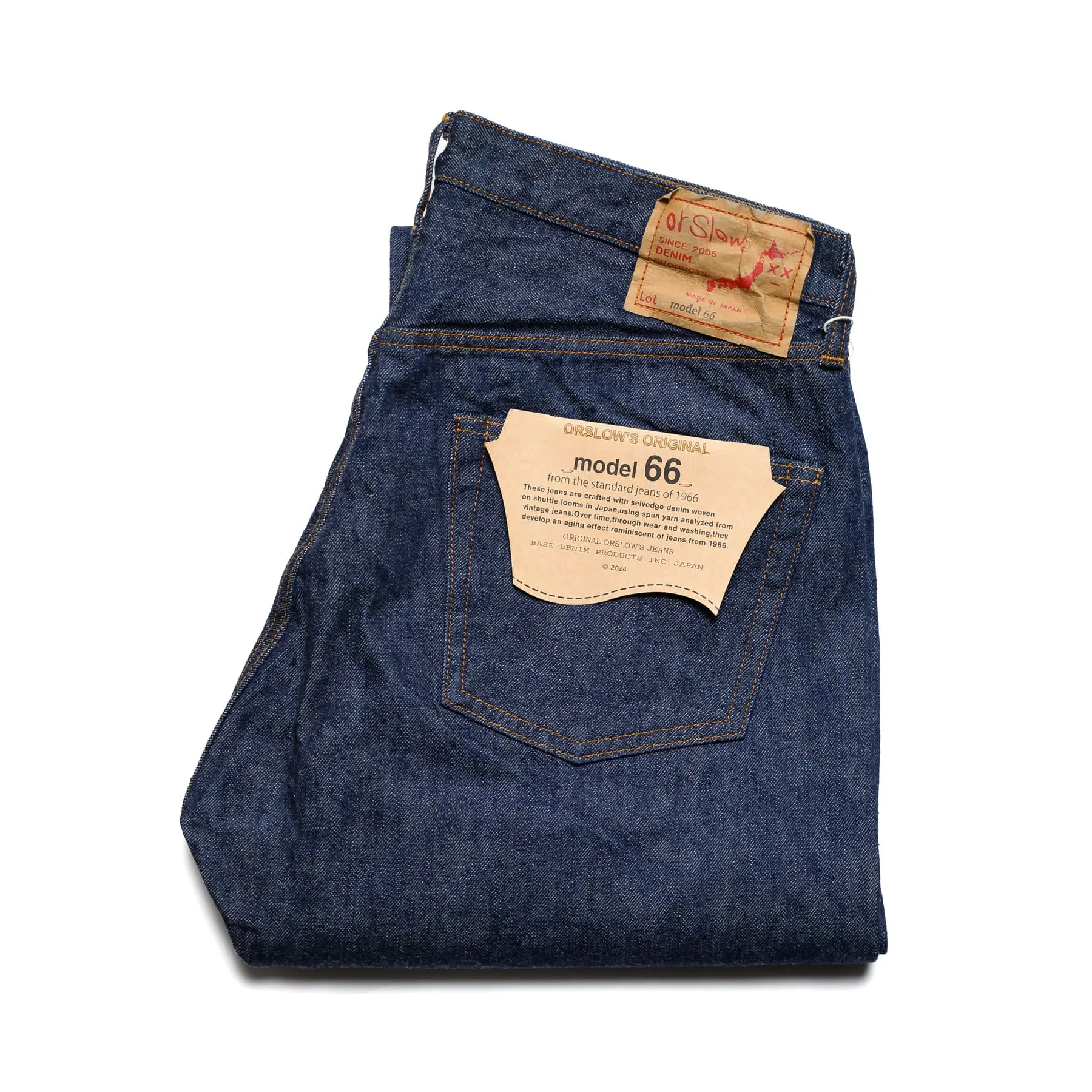 Model 66 1966 Standard Denim - One Wash sold by BlackBlue