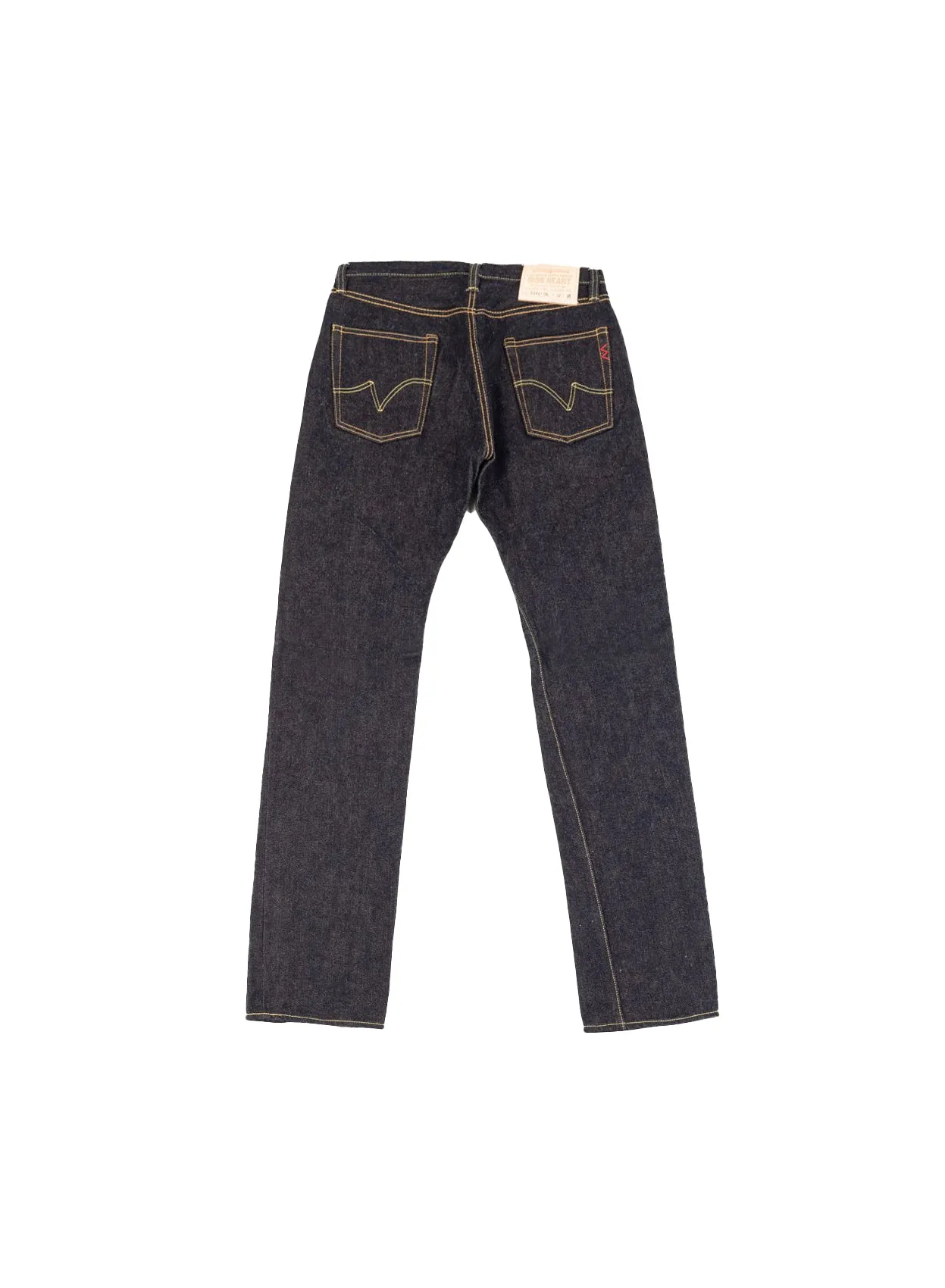 IH-634S-19L 19oz Left Hand Twill Selvedge Denim Straight Cut Jeans - Indigo sold by BlackBlue product image thumbnail 3