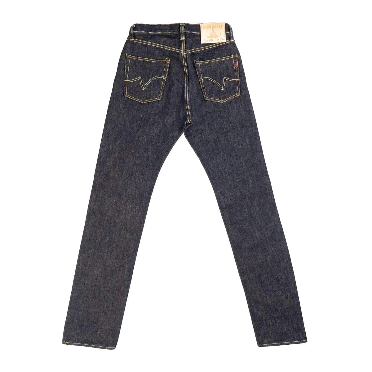 IH-888S-21 21oz Selvedge Denim Medium/High Rise Tapered Cut Jeans - Indigo sold by BlackBlue product image thumbnail 3