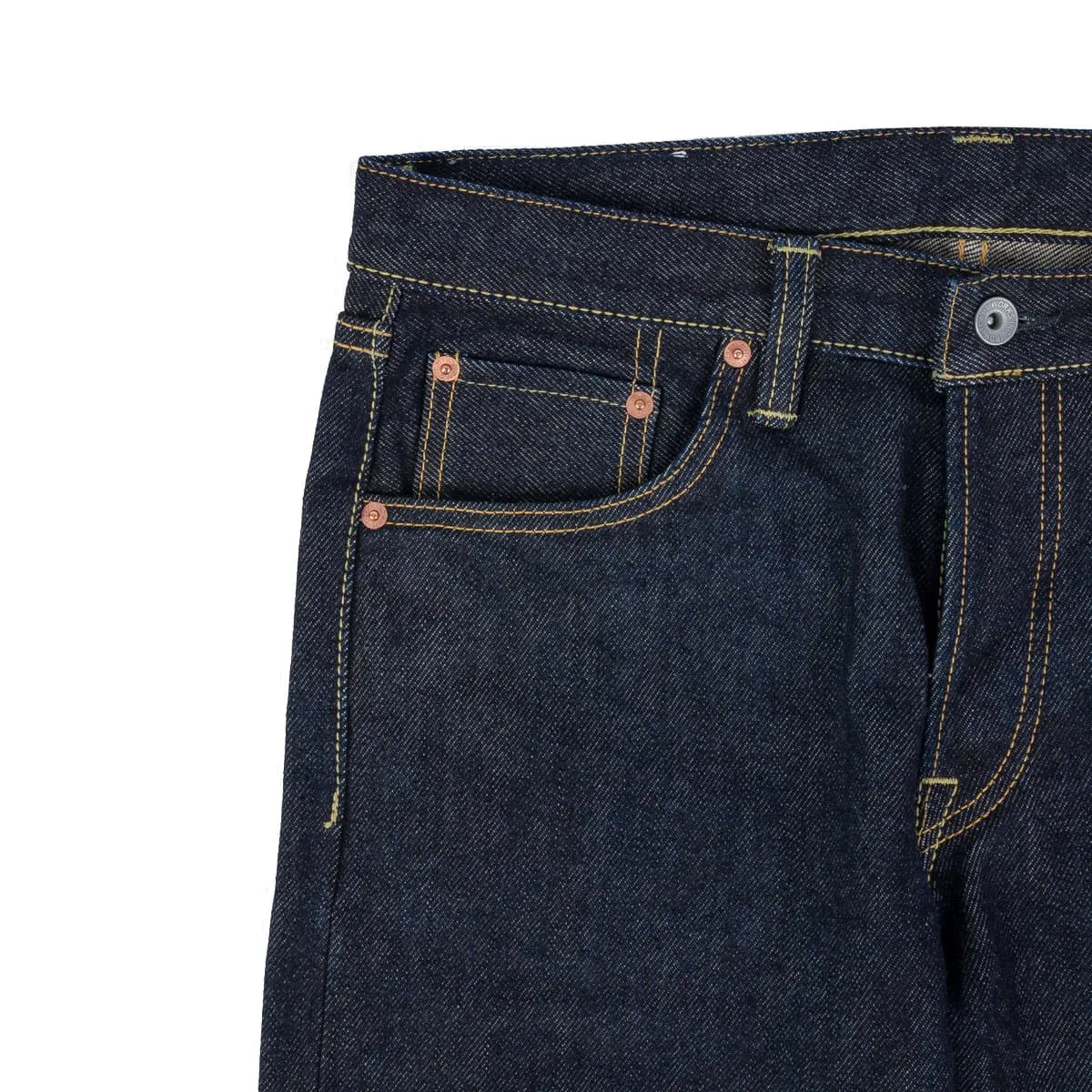 IH-777S 21oz Selvedge Denim Slim Tapered Cut Jeans - Indigo sold by BlackBlue product image thumbnail 4