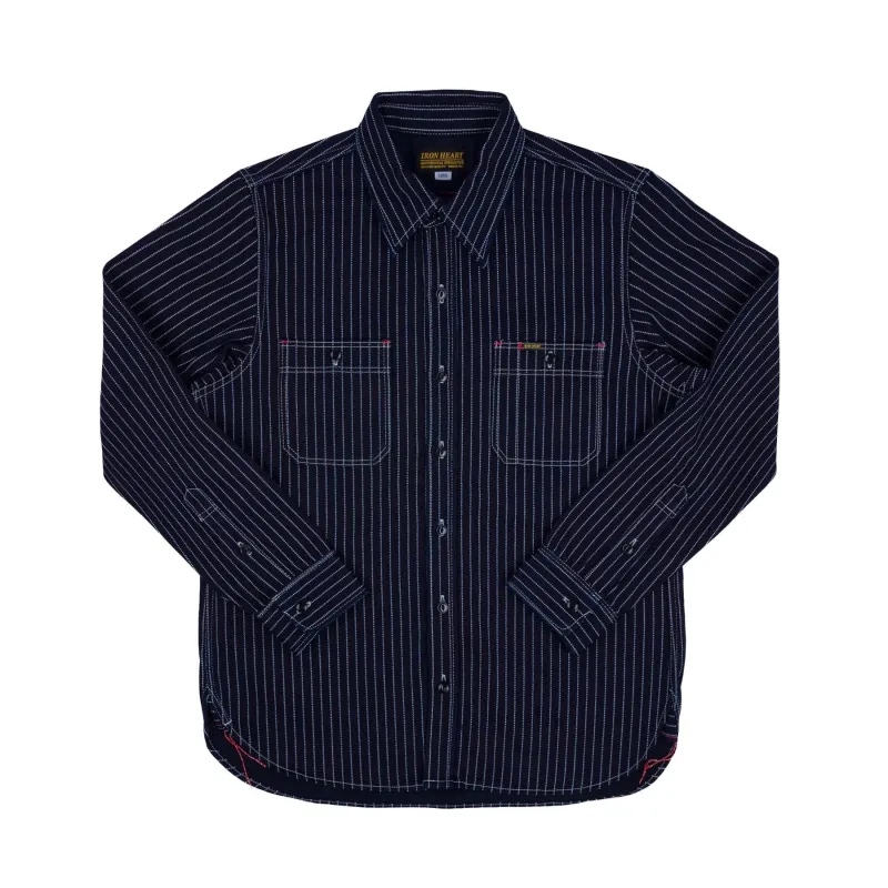 IHSH-266-IND 12oz Wabash Work Shirt - Indigo sold by BlackBlue