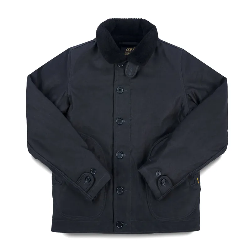 IHM-35-BLK Whipcord N1 Deck Jacket - Black sold by BlackBlue
