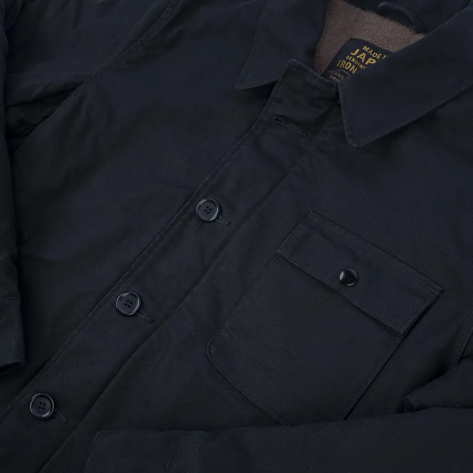 IHM-39-BLK Military Serge A2 Deck Jacket - Black sold by BlackBlue product image thumbnail 5