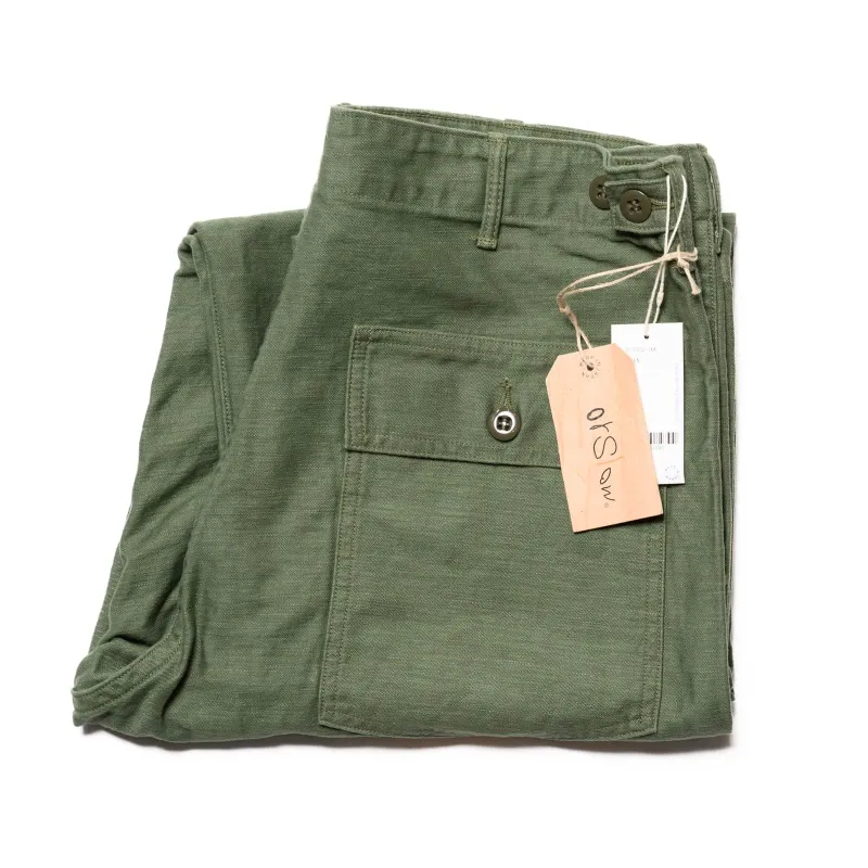 Regular Fit US Army Fatigue Pants - Green sold by BlackBlue