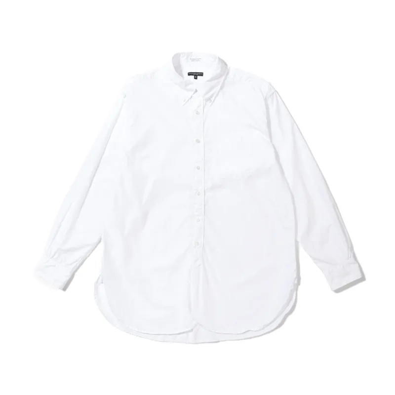 19 Century Shirt - White 100's 2Ply Broadcloth made by Engineered Garments
