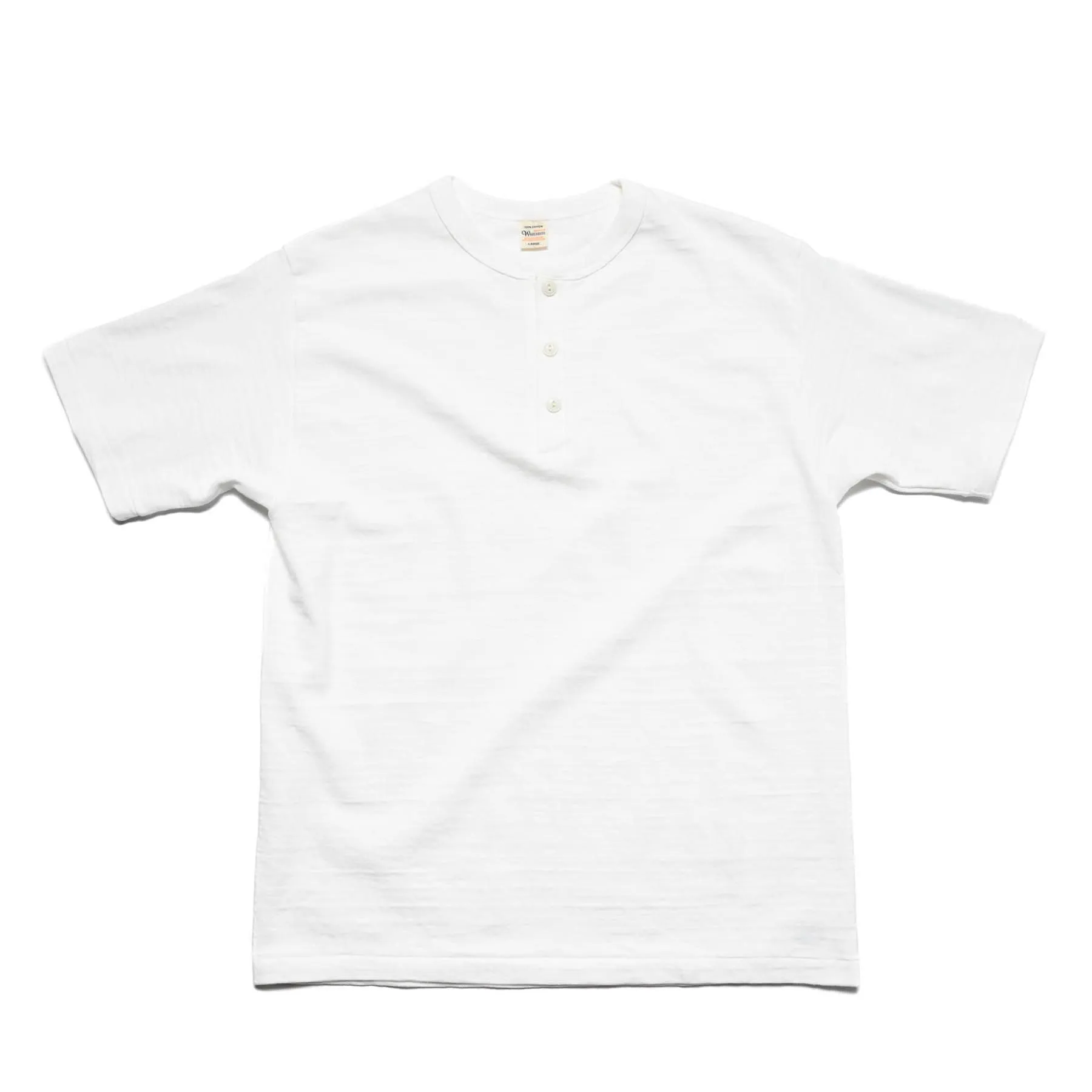 4601 Henley Tee - White sold by BlackBlue