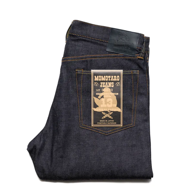 0605-13 13oz Natural Tapered Selvedge Denim - Indigo sold by BlackBlue