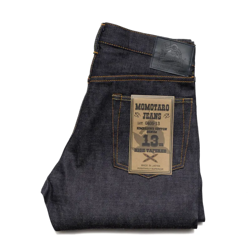 0405-13 13oz High Tapered Selvedge Denim - Indigo sold by BlackBlue