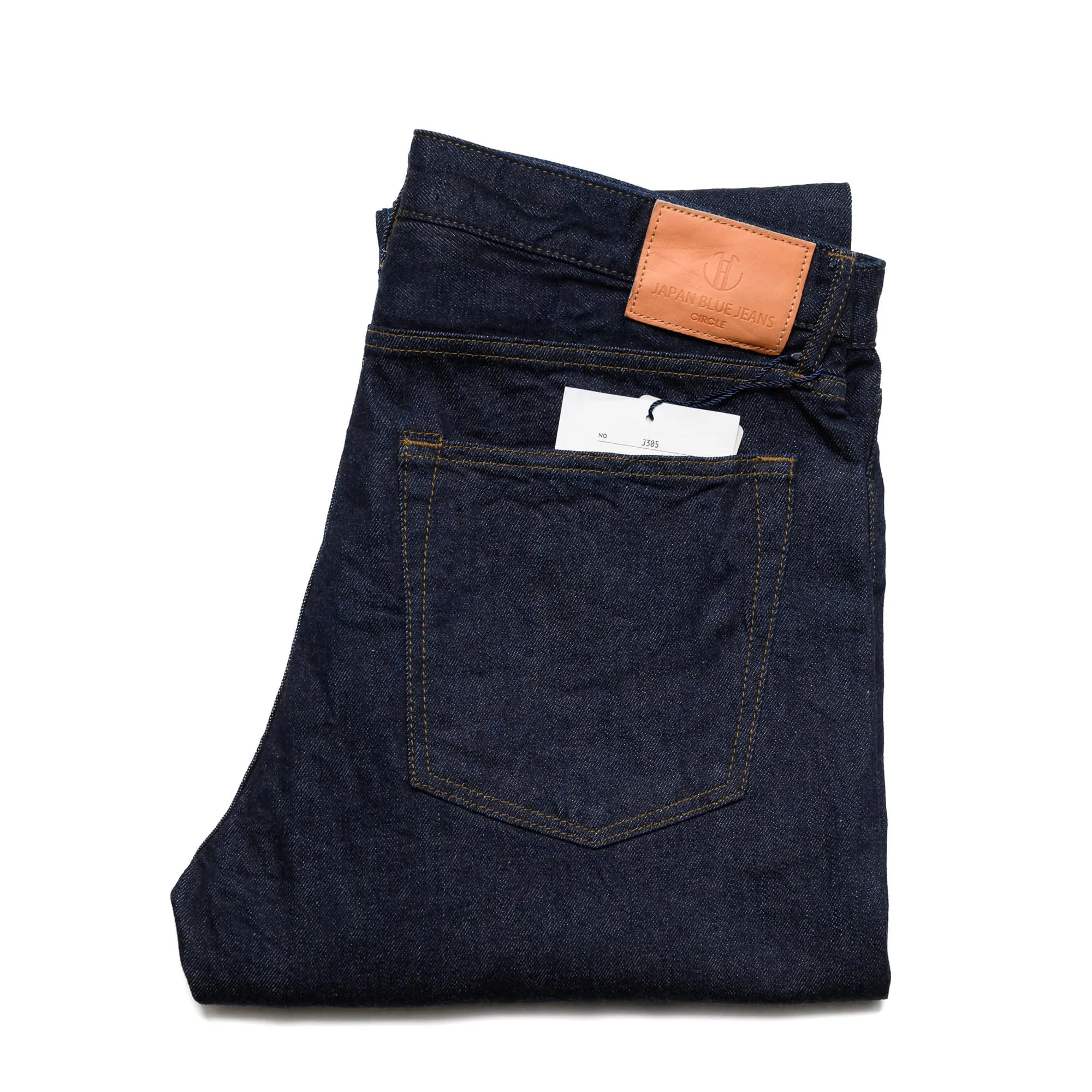 J305 12.5oz Stretch Straight Selvedge Jeans sold by BlackBlue