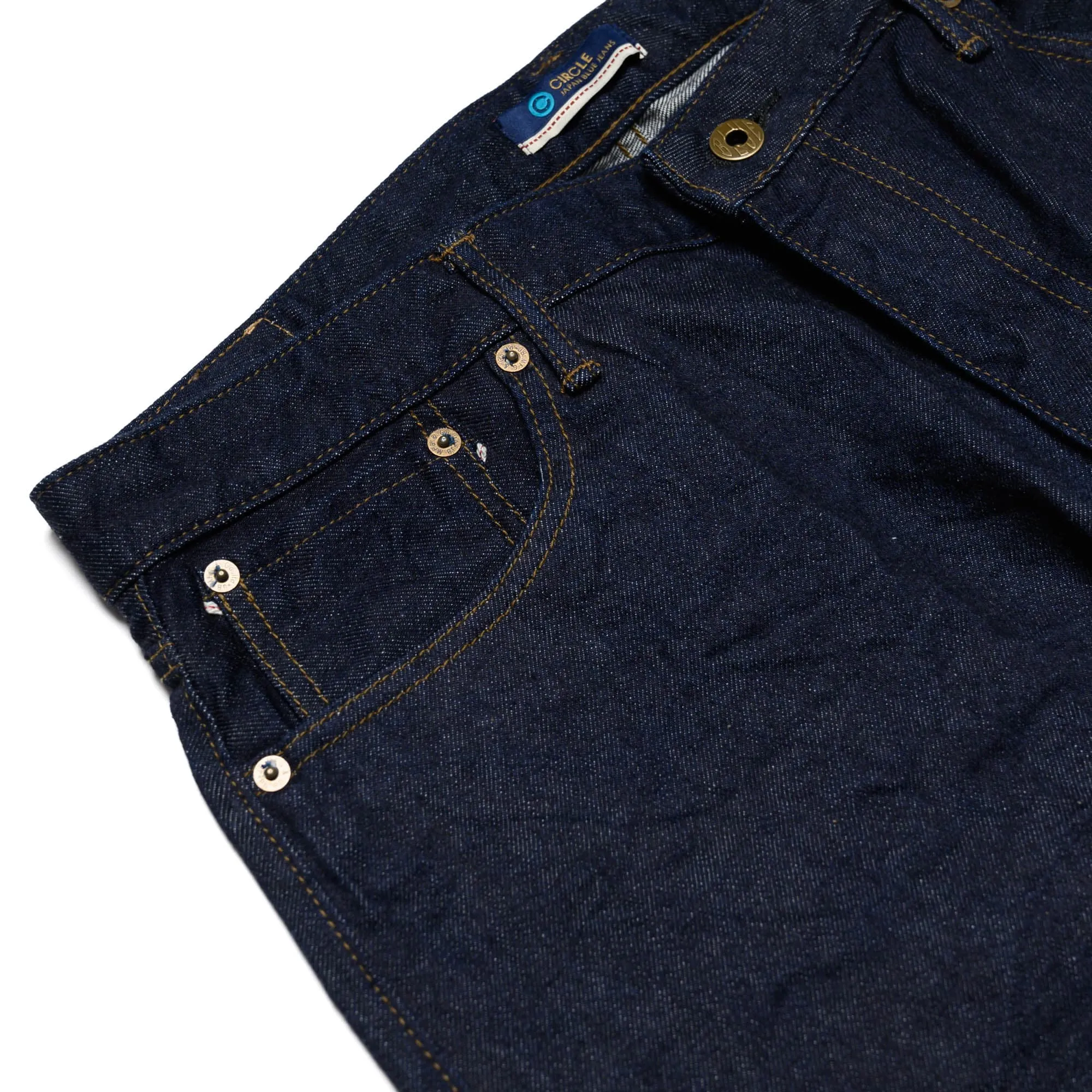 J305 12.5oz Stretch Straight Selvedge Jeans sold by BlackBlue product image thumbnail 5