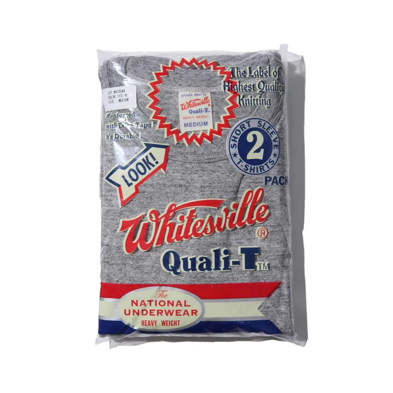 Whitesville 2-Pack Tee - Grey sold by BlackBlue