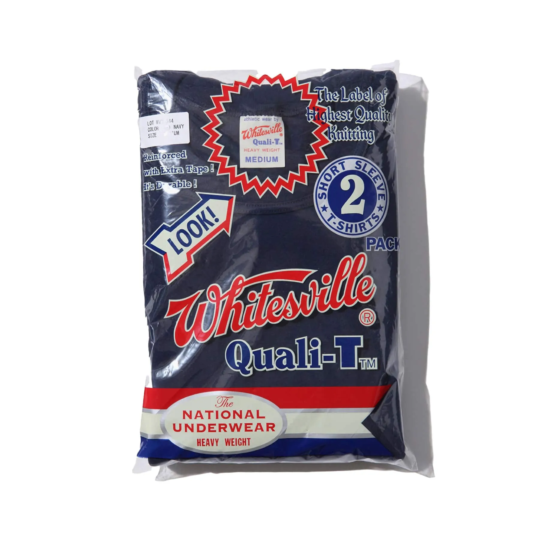 Whitesville 2-Pack Tee - Navy sold by BlackBlue