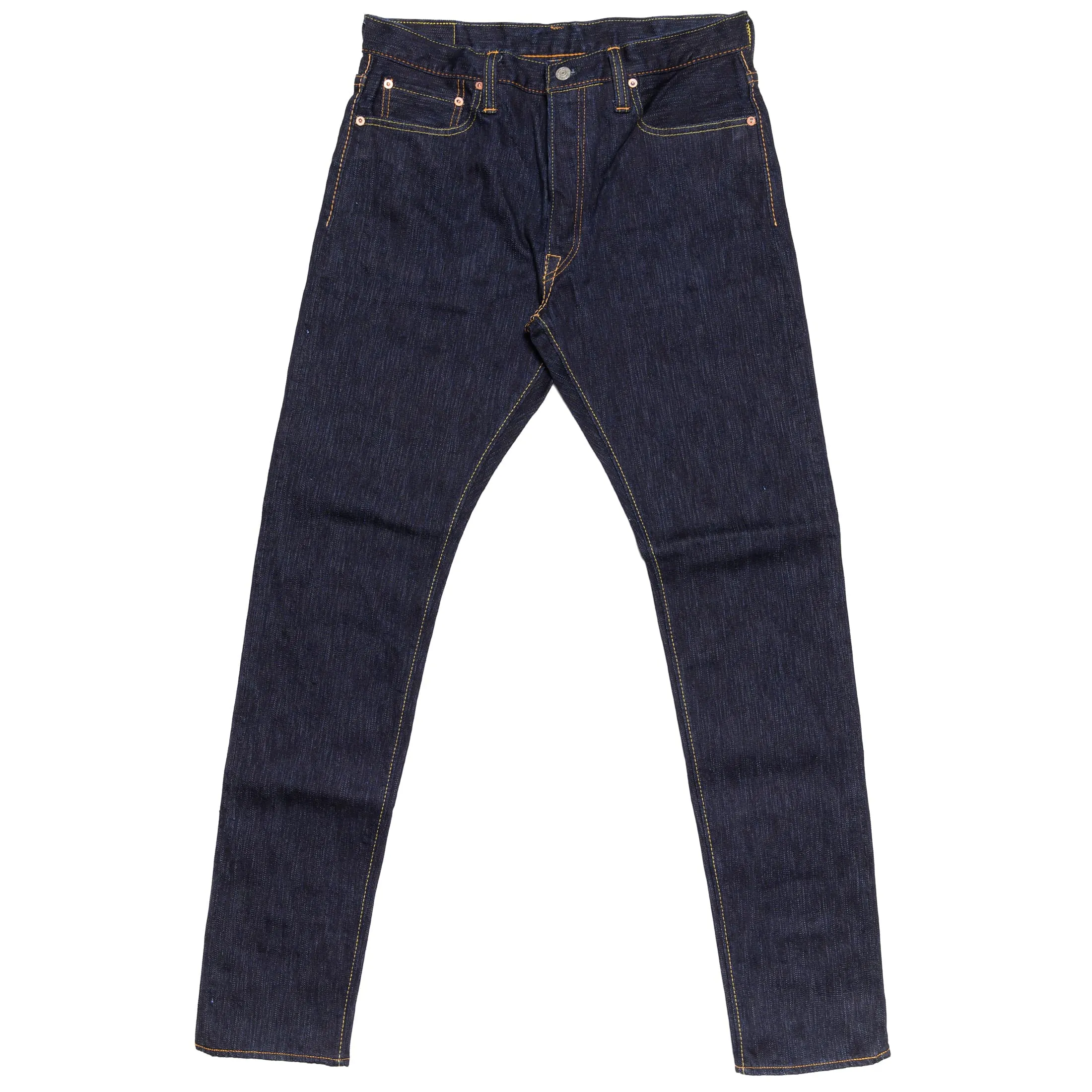 1167 13oz Extra Slub Stretch Selvedge Denim - Relaxed Tapered - Indigo sold by BlackBlue product image thumbnail 2
