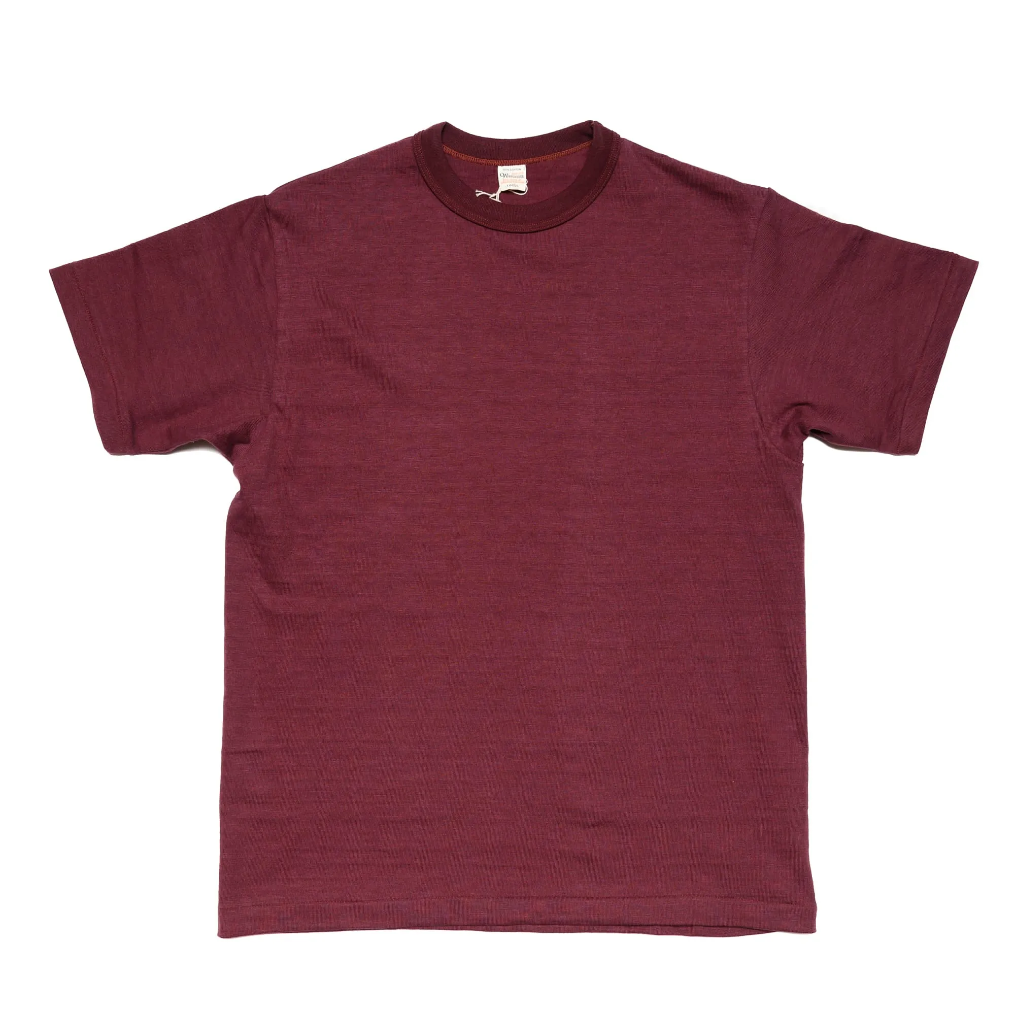 4601 Cotton Tee - Bordeaux sold by BlackBlue