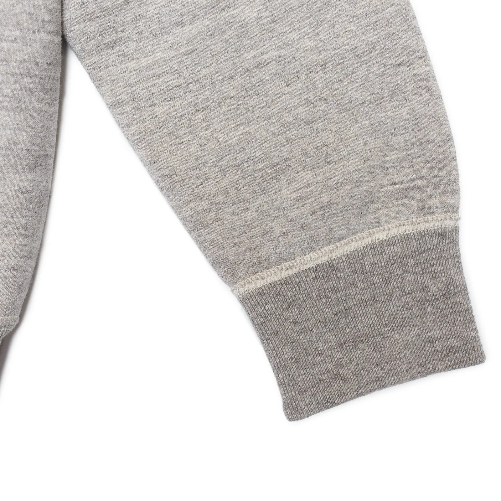 Loop Wheel Crew Neck Sweatshirt - Heather Gray sold by BlackBlue product image thumbnail 4