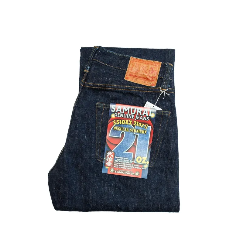 S510XX21OZII "Cho-Kiwami" 21oz Regular Straight Selvedge Denim sold by BlackBlue