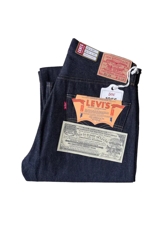 LVC 1955 501® Original Fit Selvedge Men's Jeans sold by BlackBlue