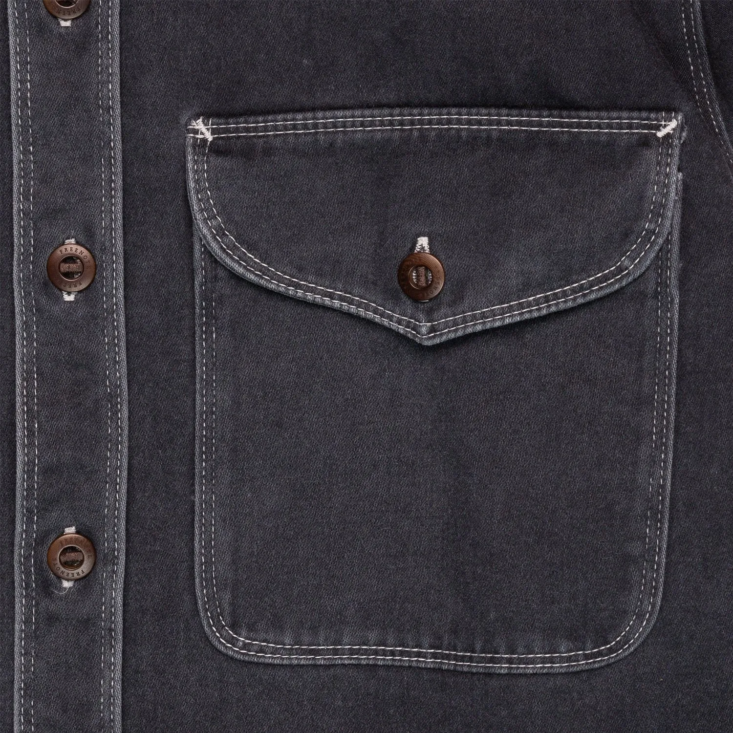 Utility Shirt - Charcoal sold by BlackBlue product image thumbnail 4