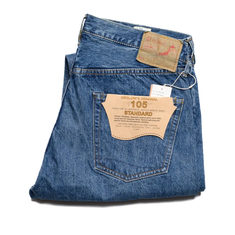 105 Standard Fit Selvedge Denim 2 Year Wash sold by BlackBlue