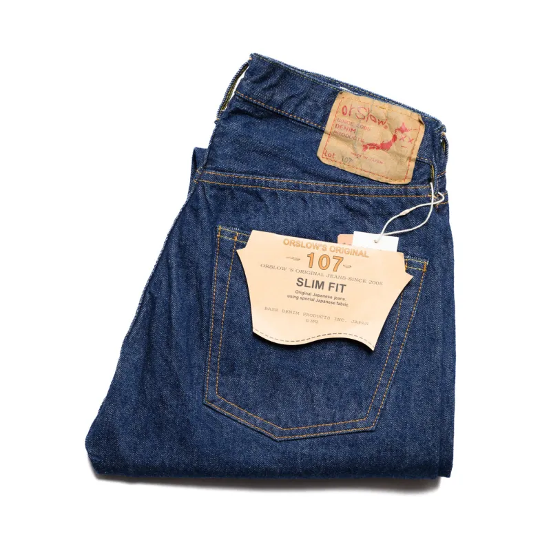107 Ivy Fit Selvedge Denim One Wash sold by BlackBlue