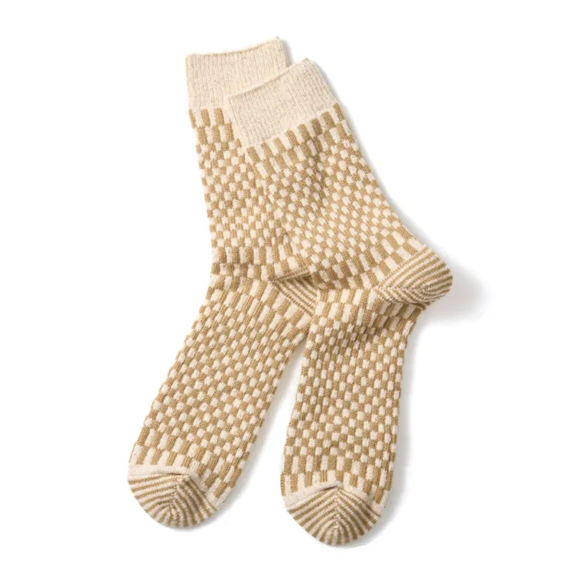 R1621 Checkerboard - Khaki sold by BlackBlue