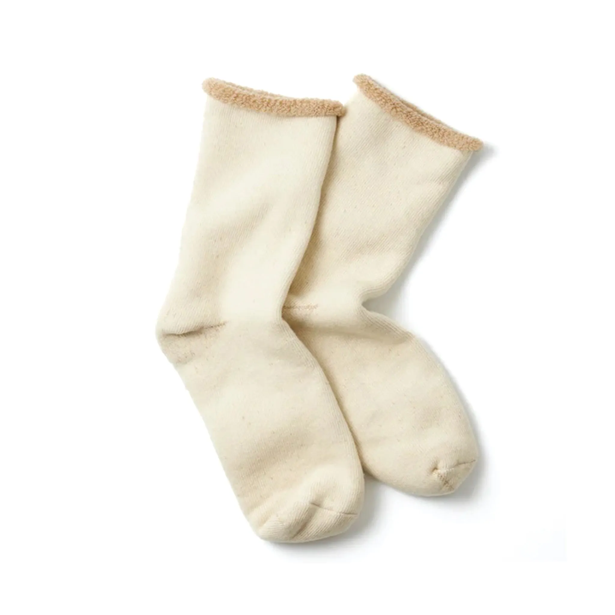 R1434 Double Face Cozy - Ivory/Beige sold by BlackBlue